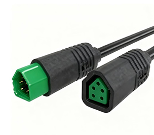 Customized multi-core waterproof connector harness