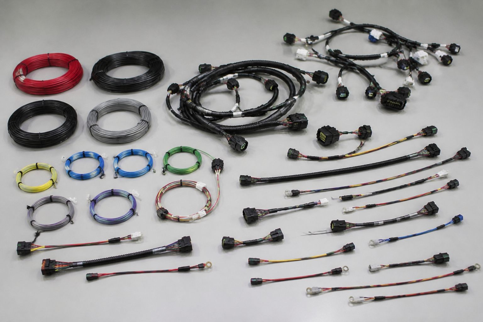 wires of different gauge and length
